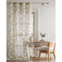 VISILLO LINO ESTAMPADO "BAMBÚ"